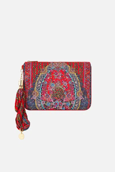 Camilla Scarf Clutch Artisans Of Anatolia In Red