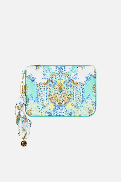 Camilla Scarf Clutch Dial Up The Tiles In Multi