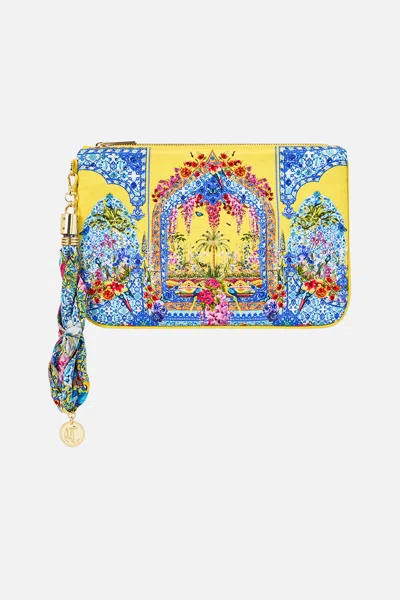 Camilla Scarf Clutch Sultanahmet Summer In Orange