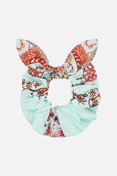 Camilla Scrunchie Weaving Worlds In Blue