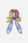 Camilla Scrunchie With Bow Sultanahmet Summer In Multi