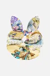 Camilla Scrunchie With Tie Darling Buds In Multi