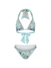 Camilla Self-tie Bikini In Blue