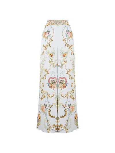 Camilla Seville Sweetheart Palazzo Pants In Multi