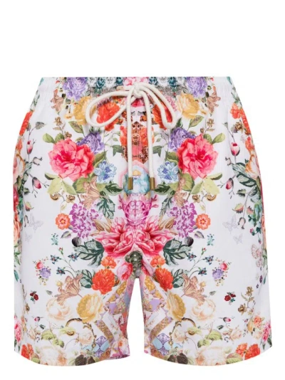 Camilla Sew Yesterday Board Shorts In Multicolor
