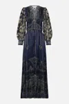 Camilla Shaped Waistband Dress With Gathered Sleeves The Egypt Effect