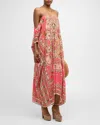 Camilla Shoestring Strap Kaftan Shell Games In Shell Games