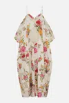 Camilla Shoestring Strap Kaftan Egyptian Rose