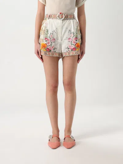 CAMILLA SHORTS CAMILLA WOMAN COLOR WHITE,G49638001