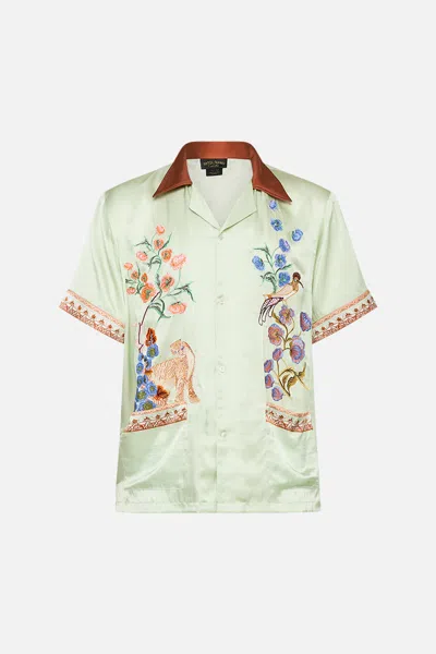 Camilla Short Sleeve Cabana Shirt In Honour Of Heirlooms