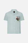 Camilla Short Sleeve Camp Collared Shirt Call Me In Cairo