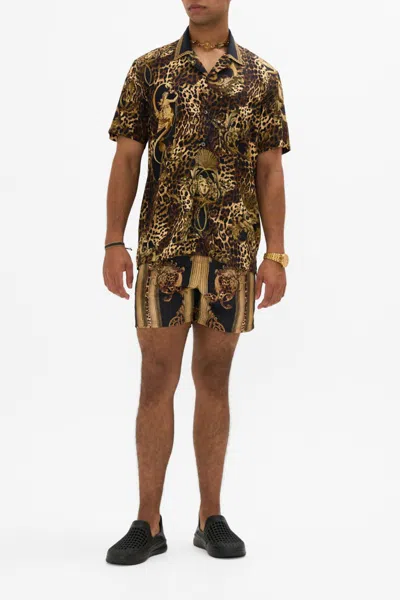 Camilla Short Sleeve Camp Collared Shirt Era Of Empires