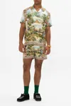 Camilla Short Sleeve Camp Collared Shirt Views Of The Valley