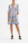 Camilla Short Waisted Dress Under Scarab Skies