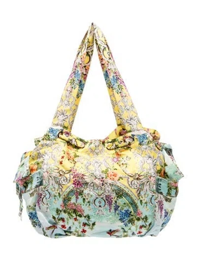 Pre-owned Camilla Shoulder Bag In Blue