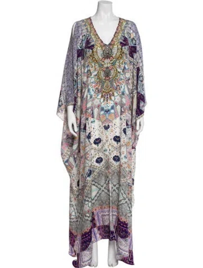Pre-owned Camilla Silk Long Dress