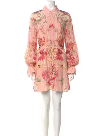 Pre-owned Camilla Silk Mini Dress W/ Tags