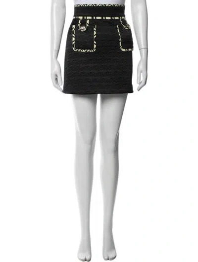 Pre-owned Camilla Silk Mini Skirt In White