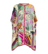 Camilla Button Through Batwing Short Kaftan Giza Goddess