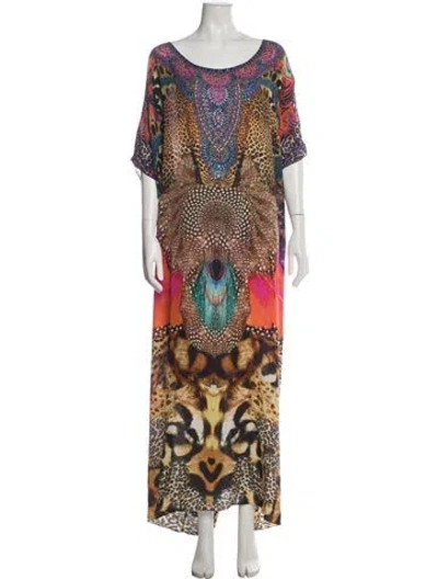 Pre-owned Camilla Silk Printed Nightgown W/ Tags In Multi