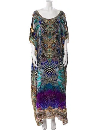 Pre-owned Camilla Silk Printed Robe