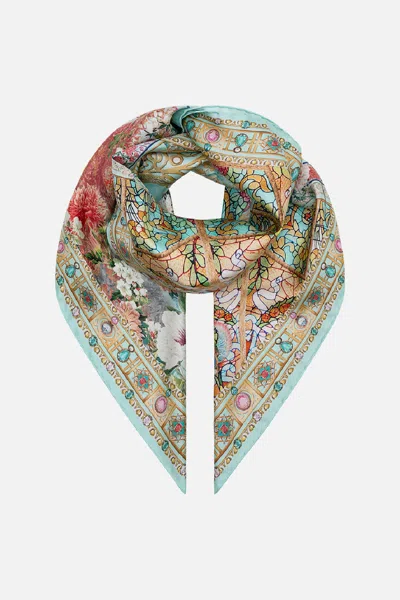 Camilla Silk Square Scarf The Jewellery Museum In Multi