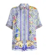 Camilla Wall To Wall Wonders Classic Shirt In Blue