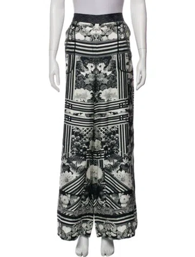 Pre-owned Camilla Silk Wide Leg Pants W/ Tags In Black