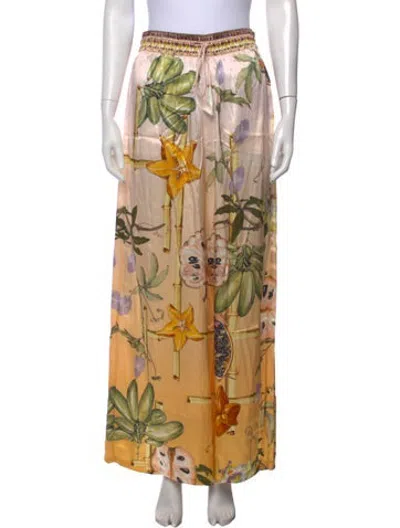 Pre-owned Camilla Silk Wide Leg Pants W/ Tags In Pink