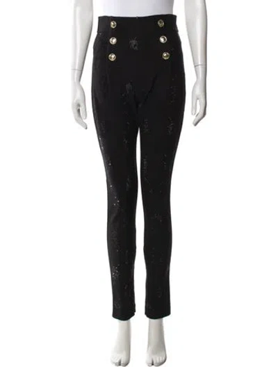 Pre-owned Camilla Skinny Leg Pants In Black