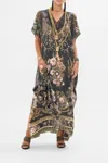 Camilla Slim Fit Kaftan With Lace And Embroidery Dynasty Daze