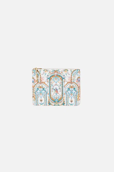 Camilla Small Canvas Clutch Ballad Of The Bibliothèque In Neutral
