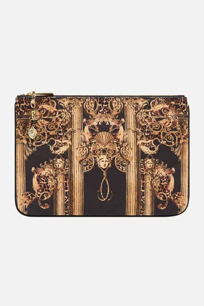 Camilla Small Canvas Clutch Era Of Empires In Multi