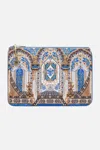Camilla Small Canvas Clutch Make Me Your Mosaic