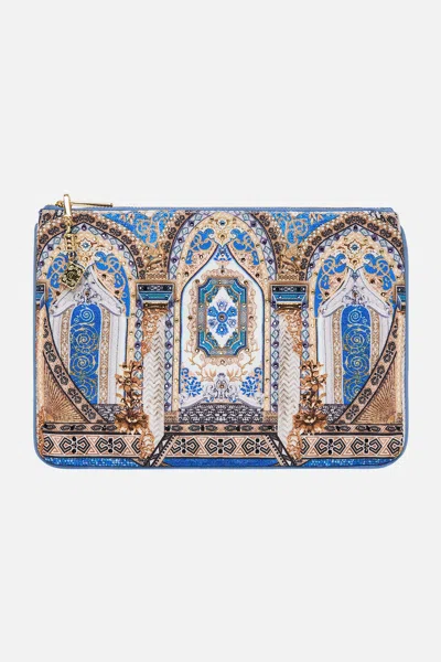 Camilla Small Canvas Clutch Make Me Your Mosaic