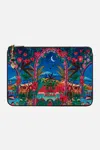 Camilla Small Canvas Clutch Midnight Muses
