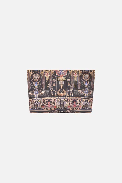 Camilla Small Makeup Clutch Cartouche Kingdom In Brown