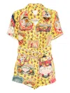 Camilla Soap Opera Playsuit In Multi