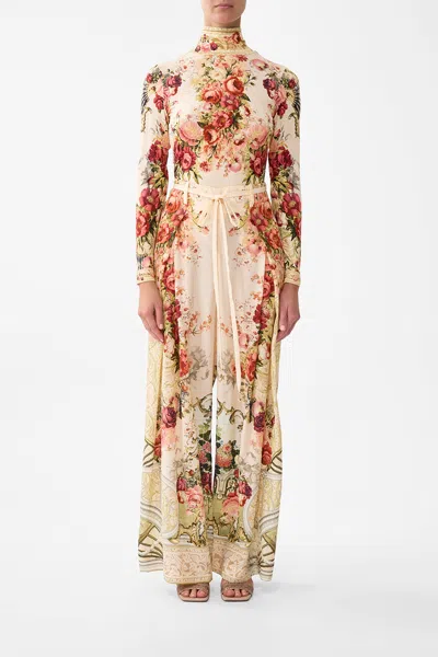 Camilla Soft Wide Leg Pant With Tie Detail Meet Me At The Majestic In Pink