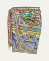 Camilla Spirit Of Santa Maria Sarong Coverup In Multi