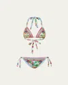 Camilla Spirit Of Santa Maria Soft Tie Triangle Two-piece Swimsuit