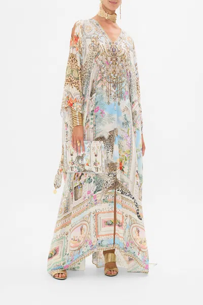 Camilla Split Front And Sleeve Kaftan We Always Have Alexandria In Multi