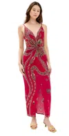 Camilla Kissed By A Cobra Strappy Twist Front Dress In Kissed By A Cobra