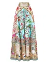 Camilla Sultans And Queens Maxi Skirt In Multi