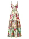 Camilla Sultans And Queens Tiered Maxi Dress In Multi
