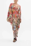 Camilla T Shape Long Kaftan Lisboa Luxe In Lisboa Luxe