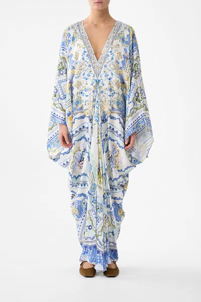 Camilla T Shape Long Kaftan My Homespun Heart In Multi