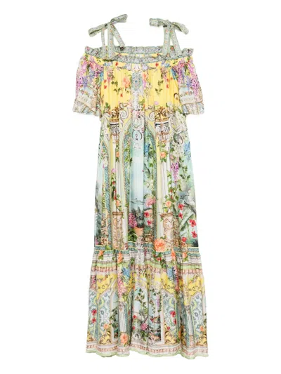 Camilla Tales Of Topkapi Palace Dress In Yellow