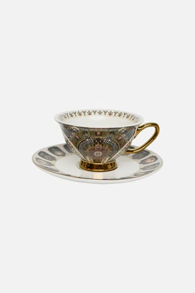 Camilla Tea Cup And Saucer Set Temples Of Dendara