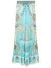 Camilla Temple Of Light Trousers In Blue
